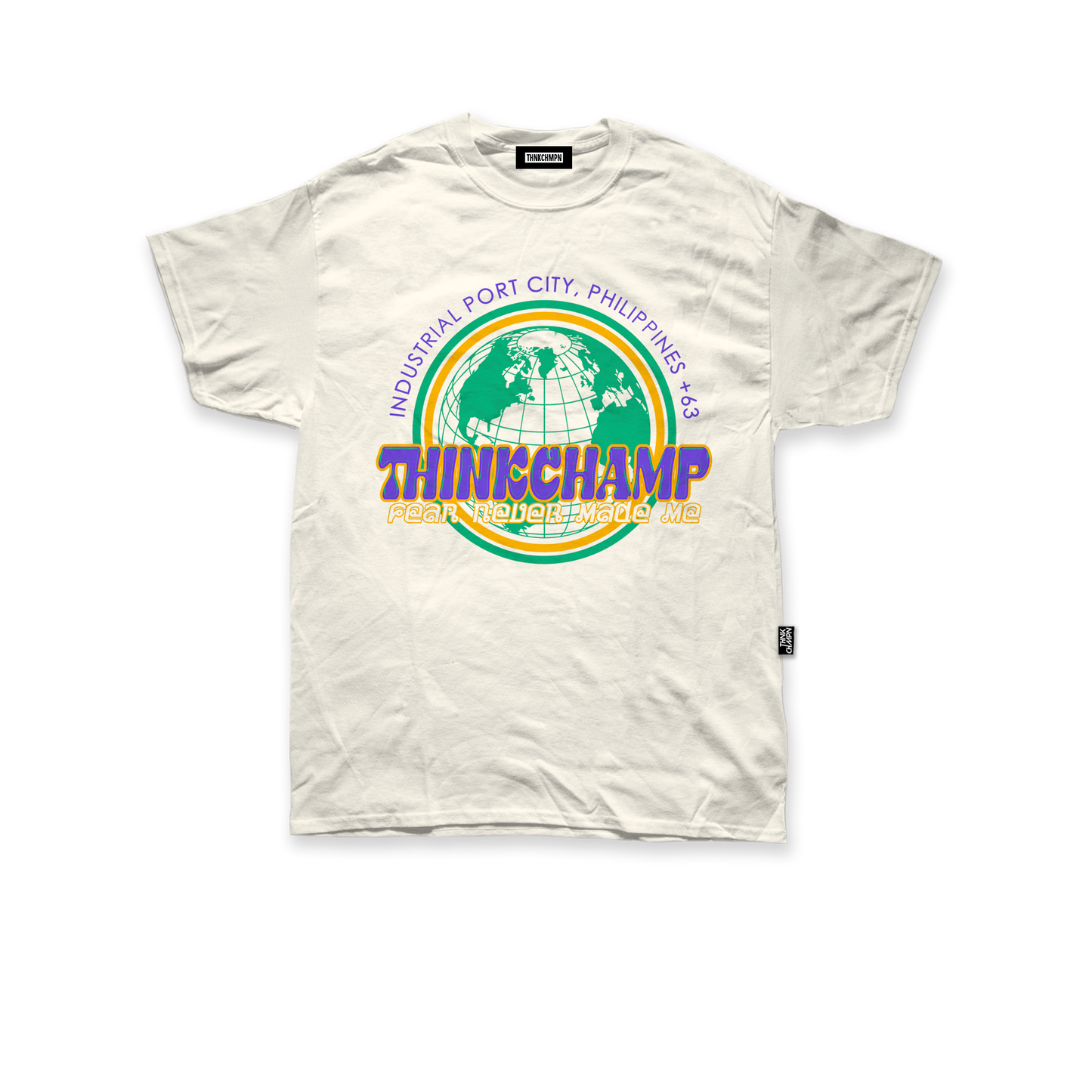 THAI | OVERSIZED TEE IN OAT IVORY