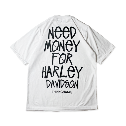 HARLEY D | OVERSIZED TEE IN CLOUD WHITE
