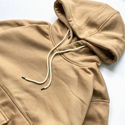 OVERSIZED PULL OVER 3-POCKET HOODIE IN SKINTONE