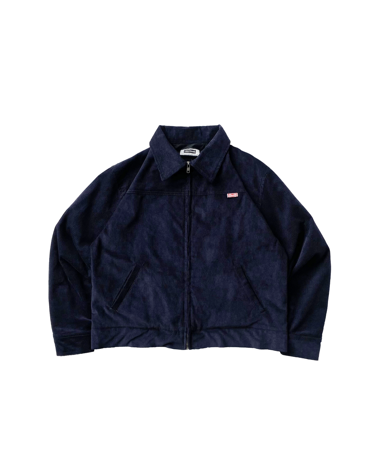 BUCCANEER CORDUROY ZIPDOWN DETROIT IN OCEAN BLUE | SCARLET TAG BY THINKCHAMP