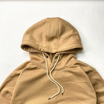 OVERSIZED PULL OVER 3-POCKET HOODIE IN SKINTONE