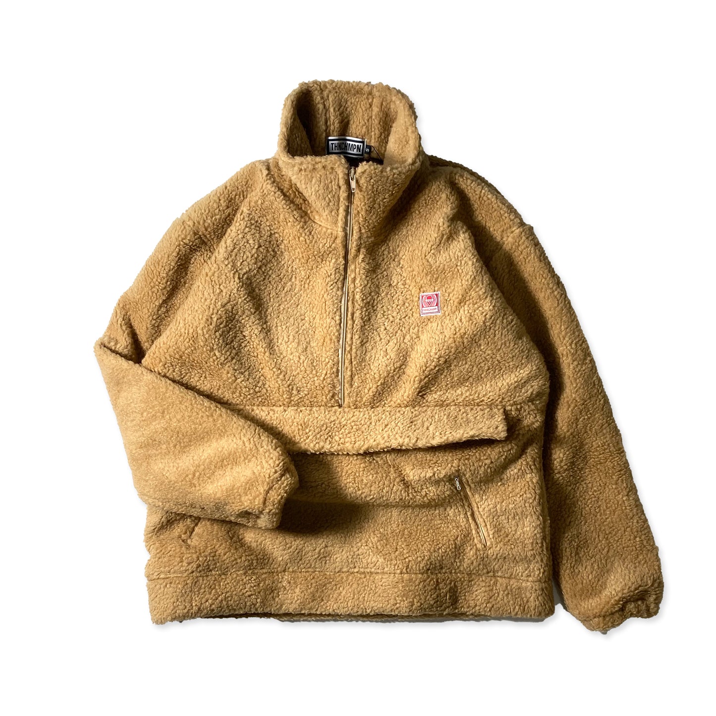 HALFZIP FUR FLEECE IN WOODPLANK | ANORAK 36