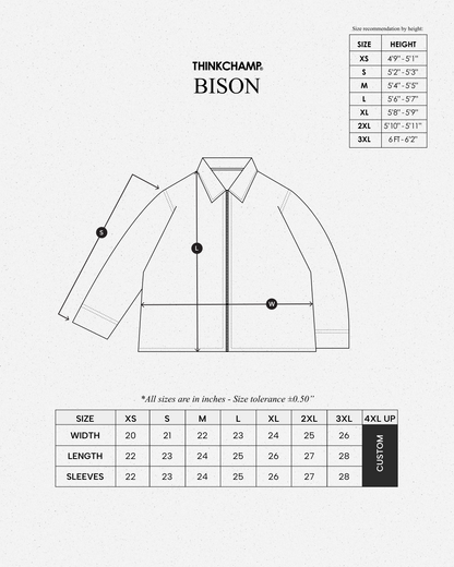 BUCCANEER BISON PADDED-READY JACKET IN BASALT BLACK | PRE ORDER