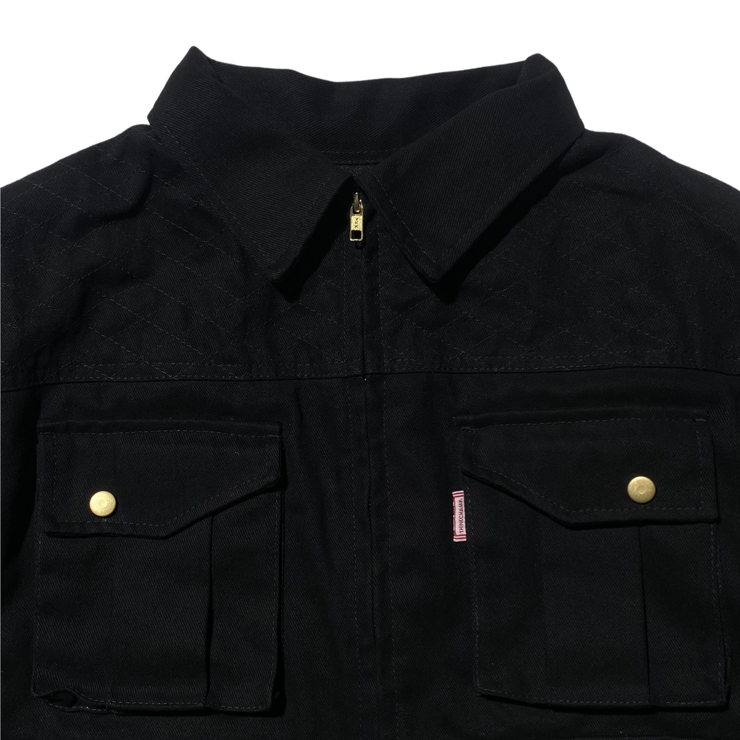 BUCCANEER BISON PADDED-READY JACKET IN BASALT BLACK