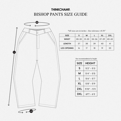 (PRE-ORDER ONLY) ARCHIVE 002: BISHOP PANTS IN FOREST COLORWAY