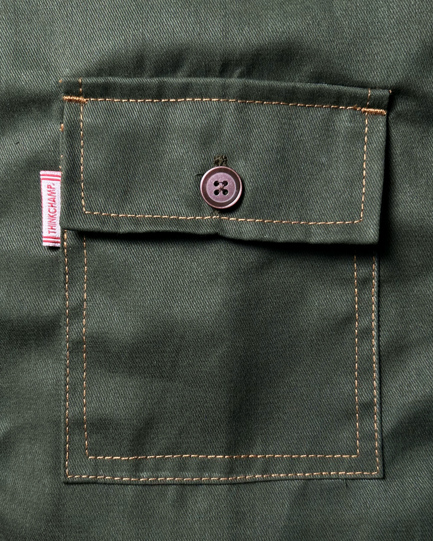 CHARLIE WORKWEAR POLO JAPAN TWILL IN FOREST BLEND