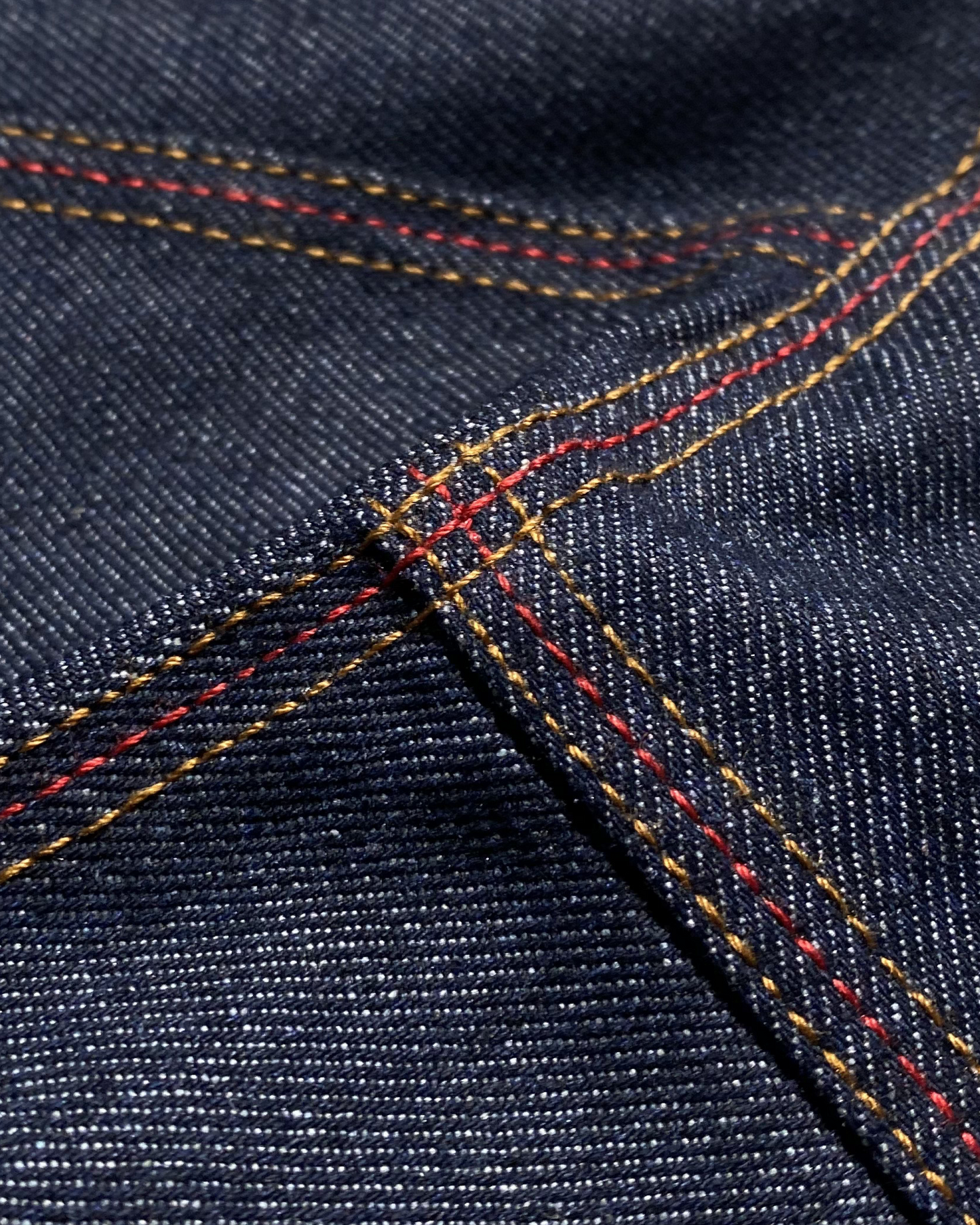 BUCCANEER IRONLINE DENIM TYPE-1 JACKET IN INDIGO BLUE - SCARLET TAG