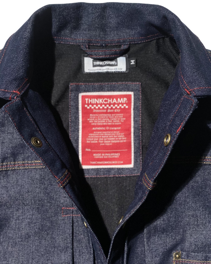 BUCCANEER IRONLINE DENIM TYPE-1 JACKET IN INDIGO BLUE - SCARLET TAG