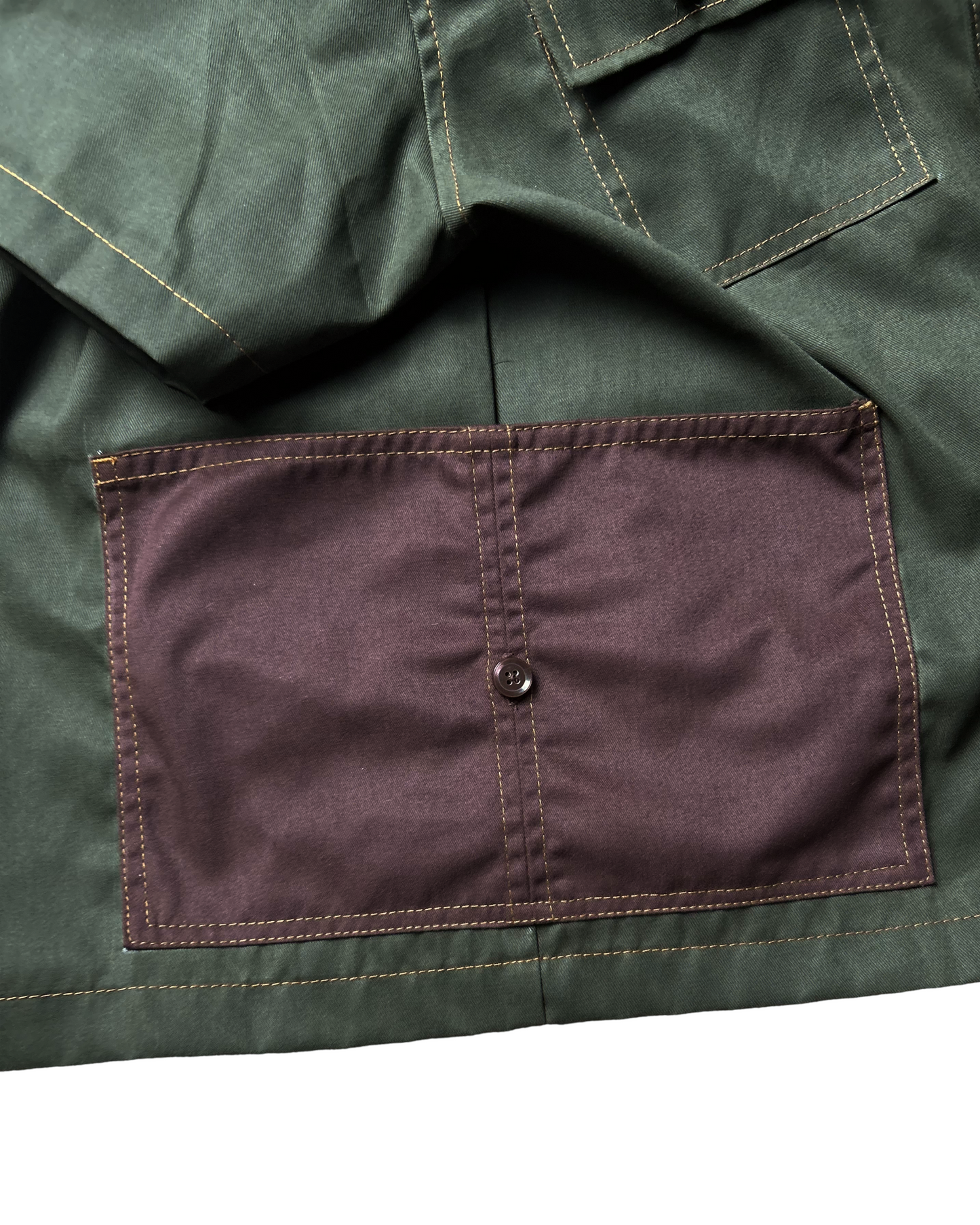 CHARLIE WORKWEAR POLO JAPAN TWILL IN FOREST BLEND