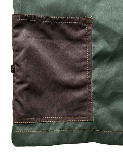 CHARLIE WORKWEAR POLO JAPAN TWILL IN FOREST BLEND