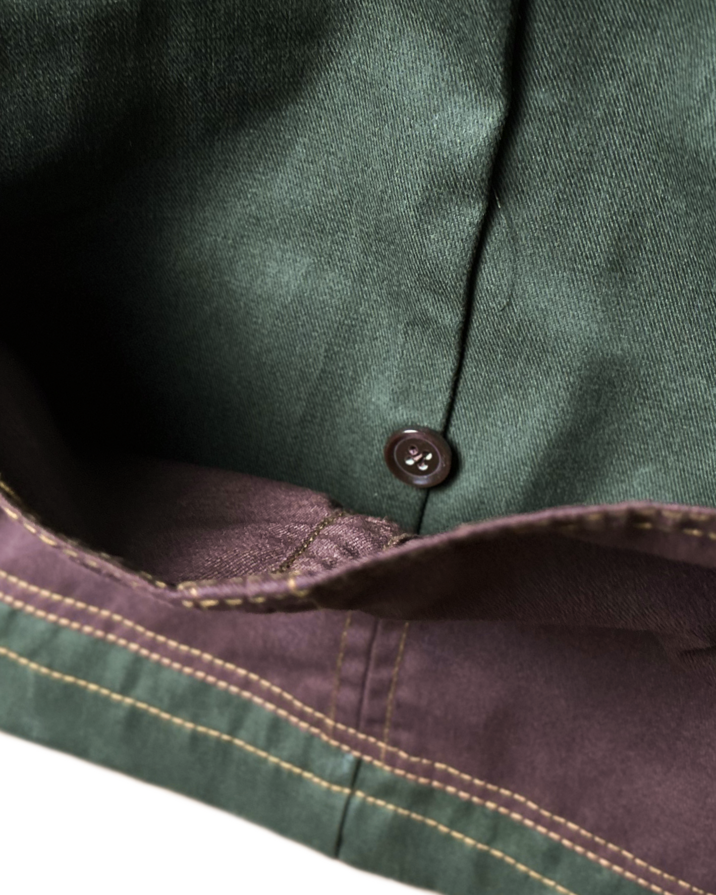 CHARLIE WORKWEAR POLO JAPAN TWILL IN FOREST BLEND