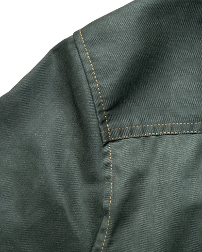 CHARLIE WORKWEAR POLO JAPAN TWILL IN FOREST BLEND