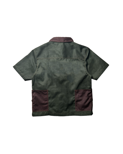 CHARLIE WORKWEAR POLO JAPAN TWILL IN FOREST BLEND