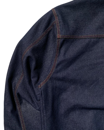 BUCCANEER IRONLINE DENIM TYPE-1 JACKET IN INDIGO BLUE - SCARLET TAG
