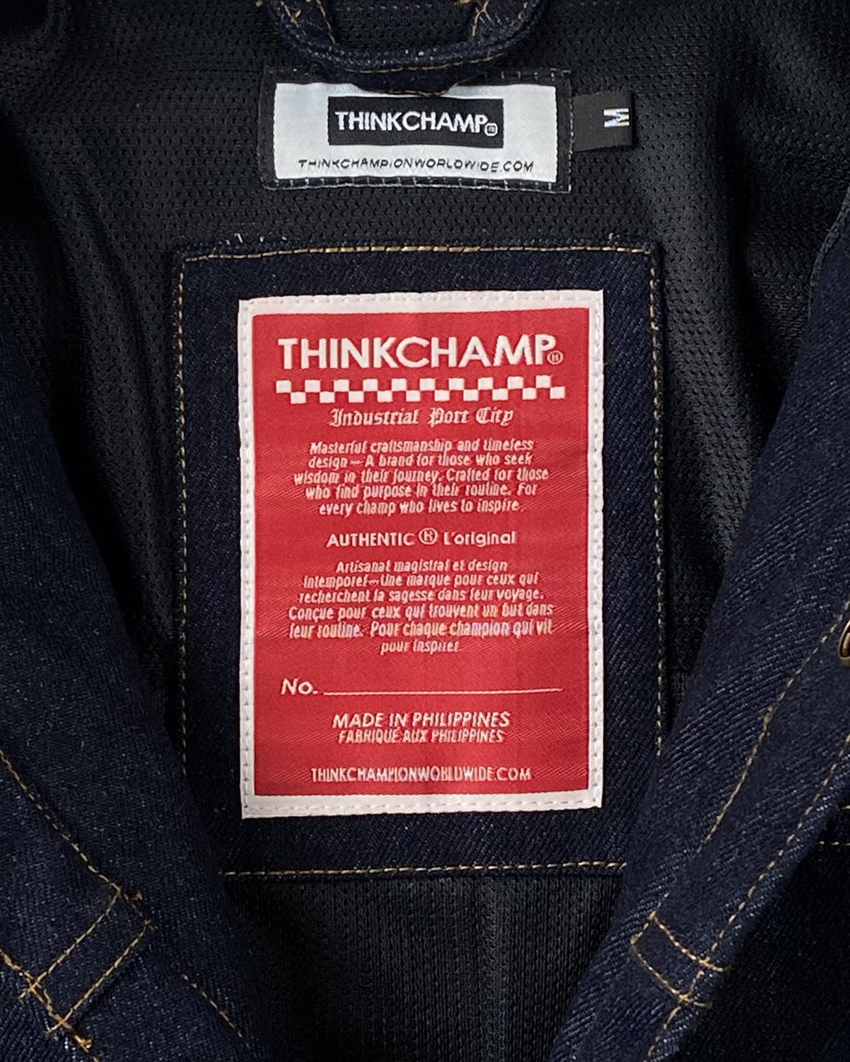BUCCANEER DENIM TYPE-2 JACKET IN INDIGO BLUE | SCARLET TAG BY THINKCHAMP