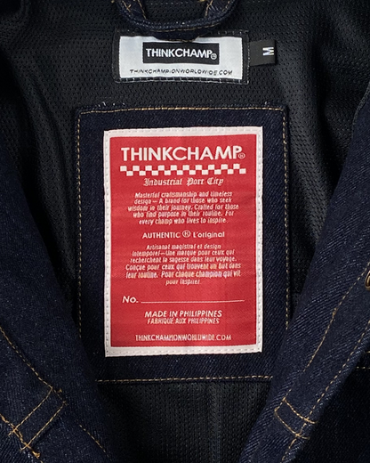 BUCCANEER DENIM TYPE-2 JACKET IN INDIGO BLUE | SCARLET TAG BY THINKCHAMP