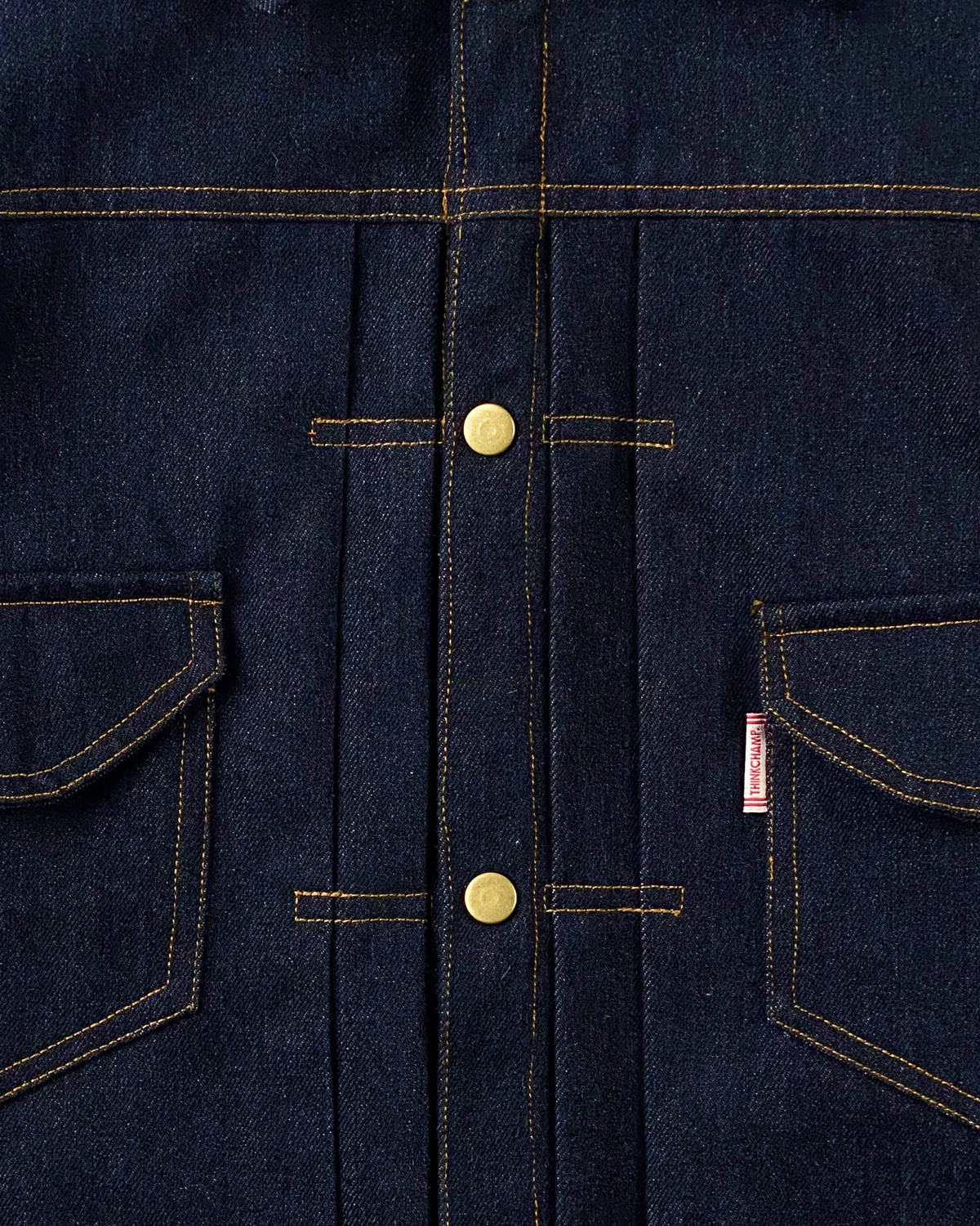 BUCCANEER DENIM TYPE-2 JACKET IN INDIGO BLUE | SCARLET TAG BY THINKCHAMP