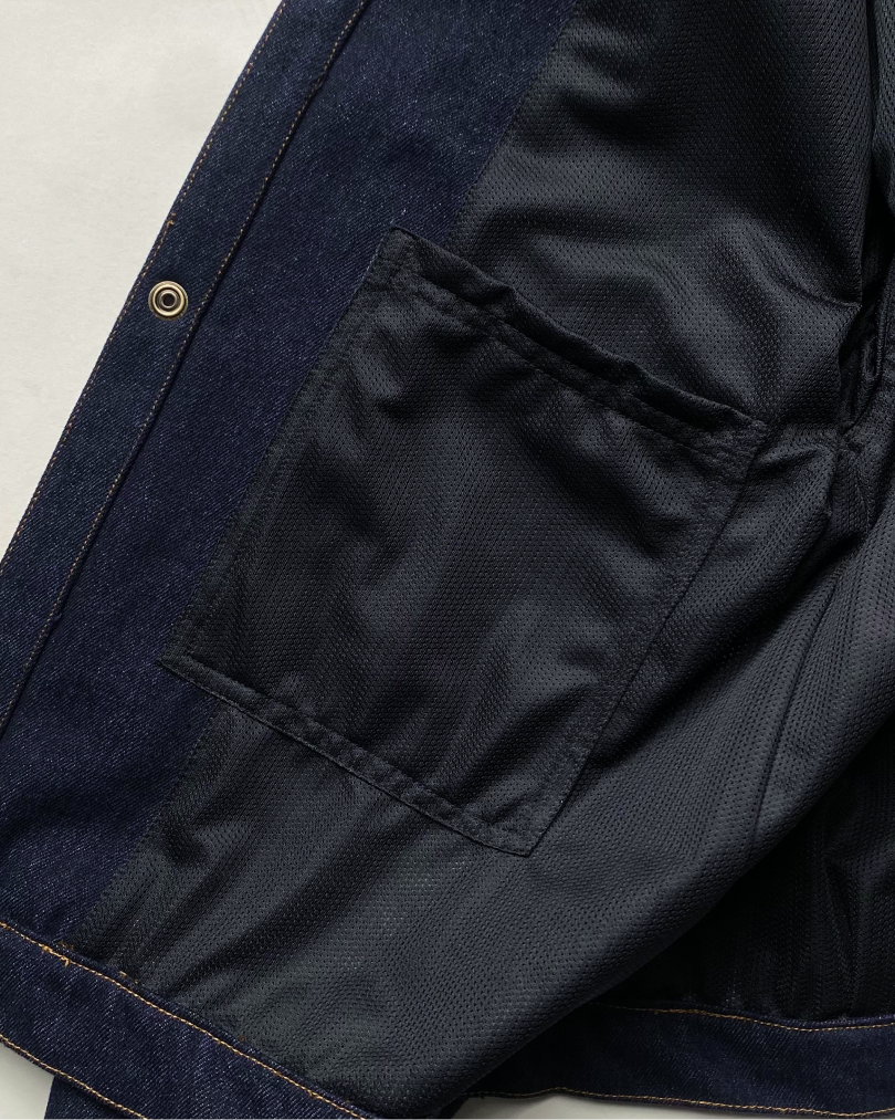 BUCCANEER DENIM TYPE-2 JACKET IN INDIGO BLUE | SCARLET TAG BY THINKCHAMP