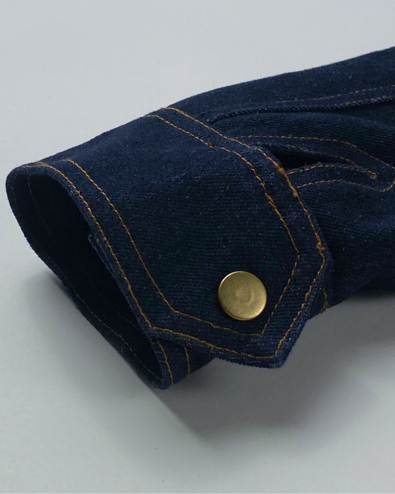 BUCCANEER DENIM TYPE-2 JACKET IN INDIGO BLUE | SCARLET TAG BY THINKCHAMP