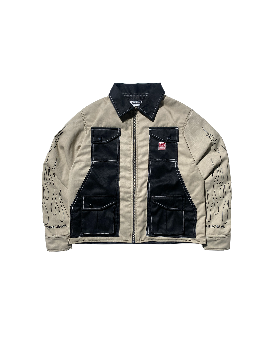 BUCCANEER REVERSED FLAMES PADDED-READY JACKET