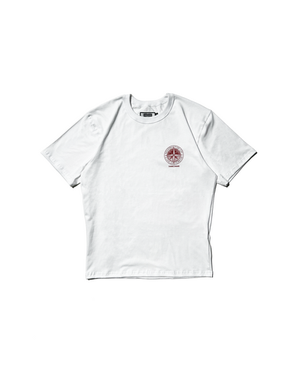 NAVIGATOR TEE IN CLOUD WHITE