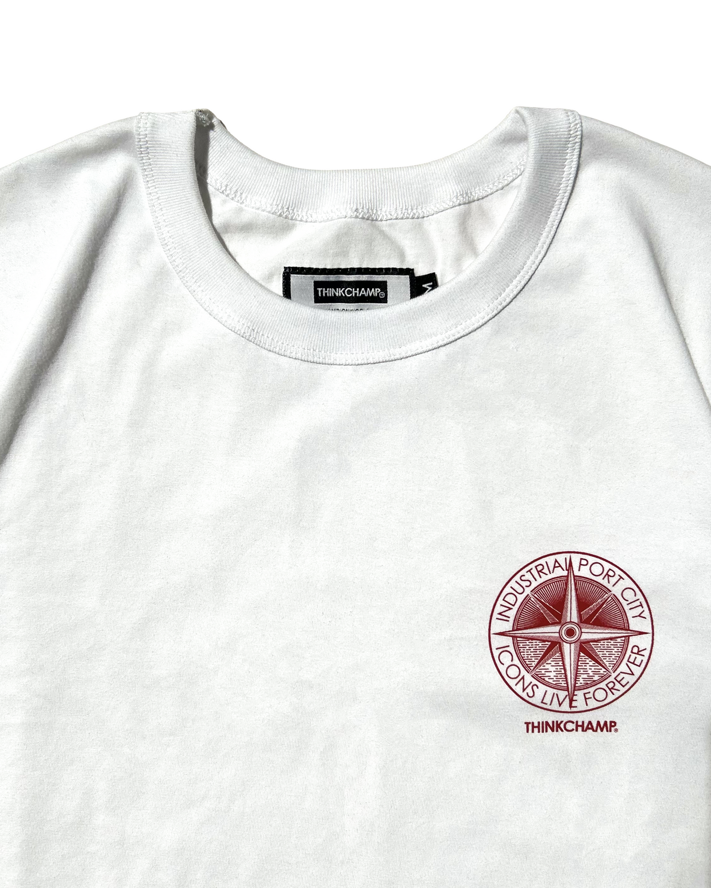 NAVIGATOR TEE IN CLOUD WHITE
