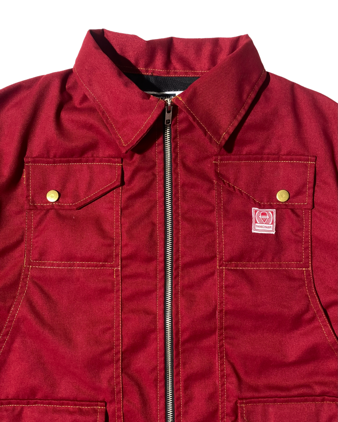 BUCCANEER PANTHERA TIGRIS PADDED-READY JACKET IN CRIMSON COLORWAY