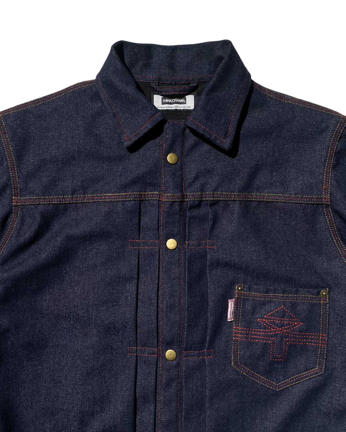 BUCCANEER IRONLINE DENIM TYPE-1 JACKET IN INDIGO BLUE - SCARLET TAG