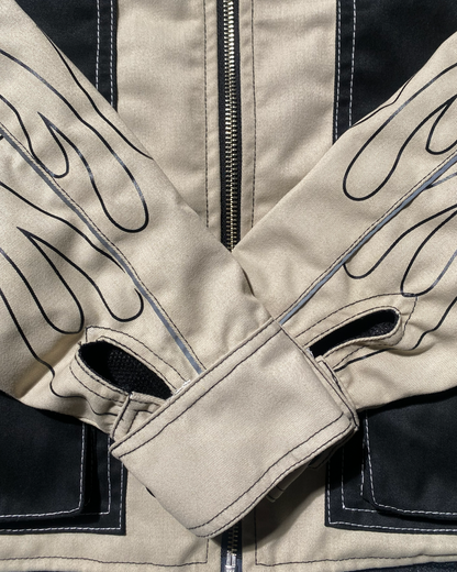 BUCCANEER REVERSED FLAMES PADDED-READY JACKET