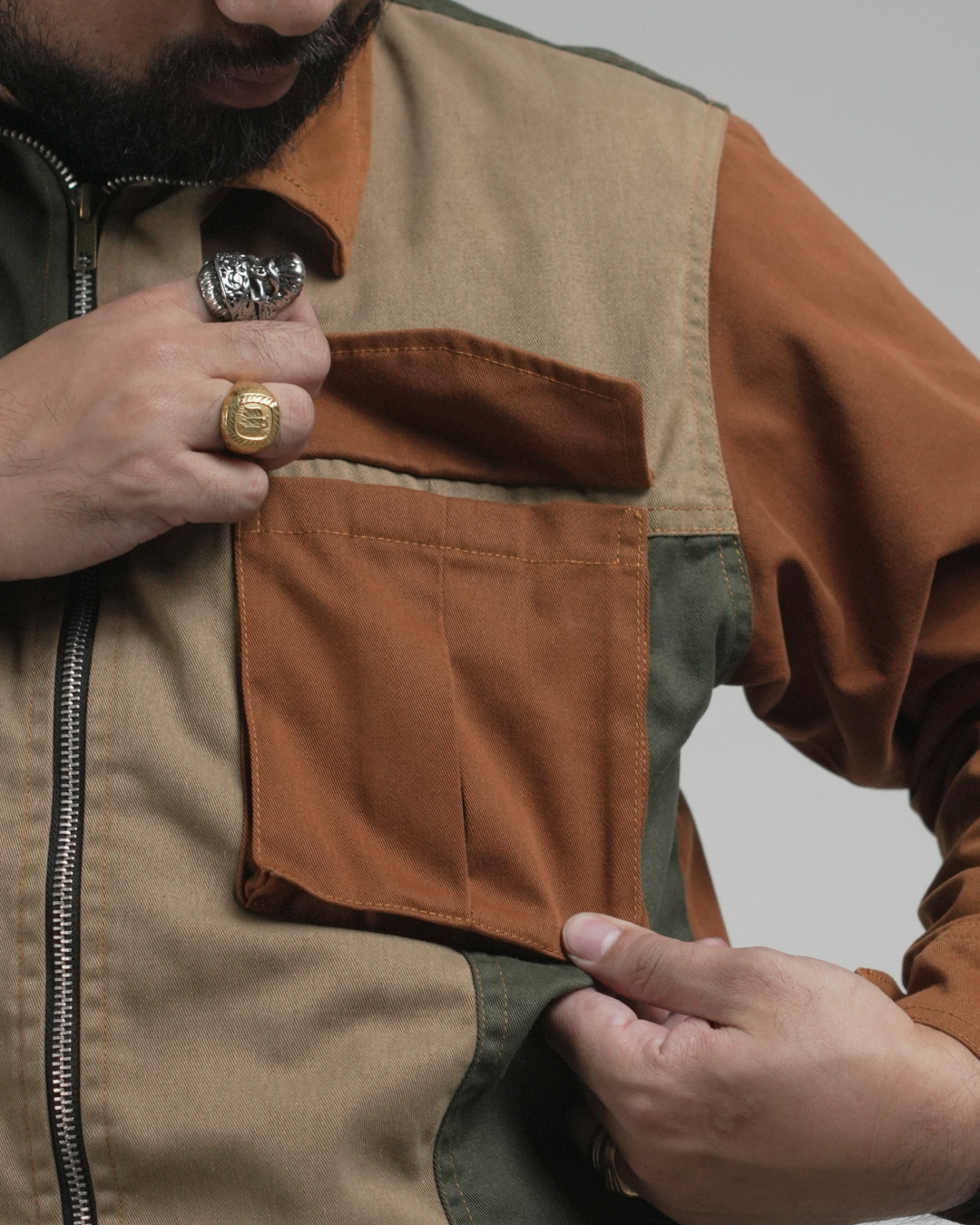 BUCCANEER CONQUEST ZIP DOWN FOREST COLORWAY
