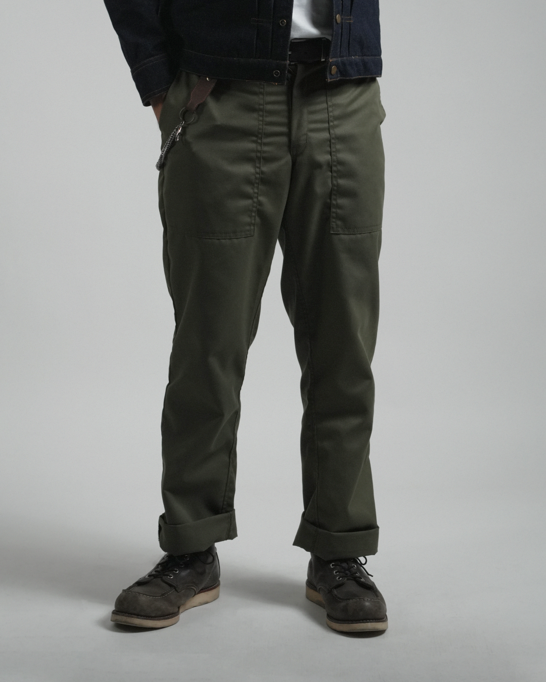 UTILITY BAKER PANTS V2 IN LAKE GREEN