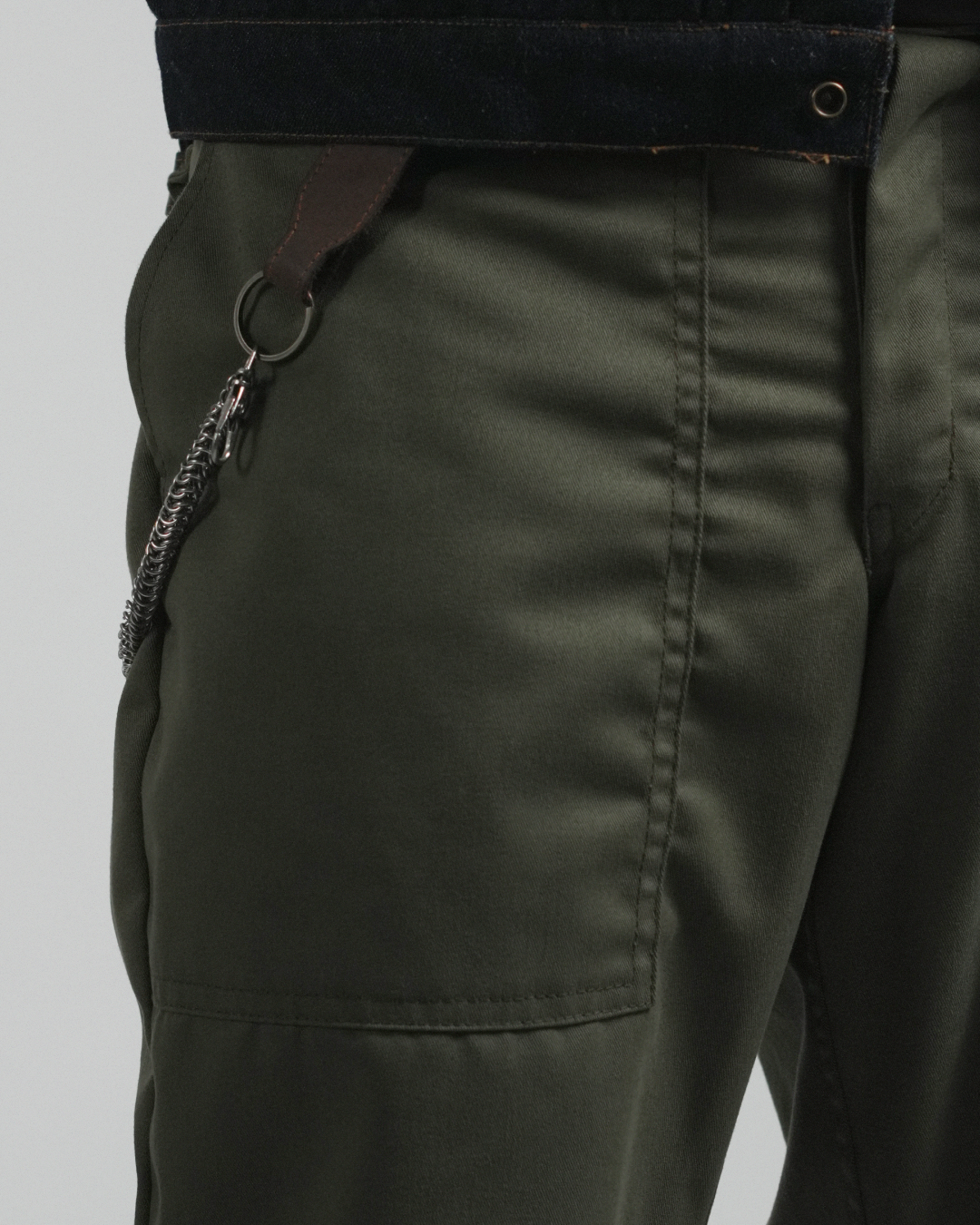 UTILITY BAKER PANTS V2 IN LAKE GREEN