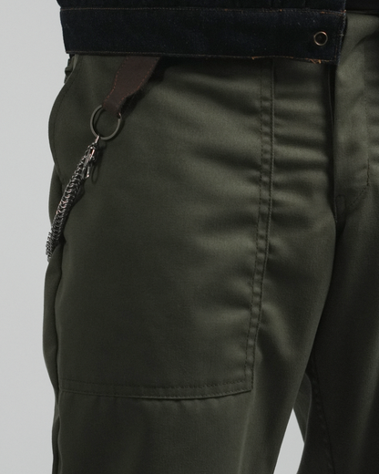 UTILITY BAKER PANTS V2 IN LAKE GREEN