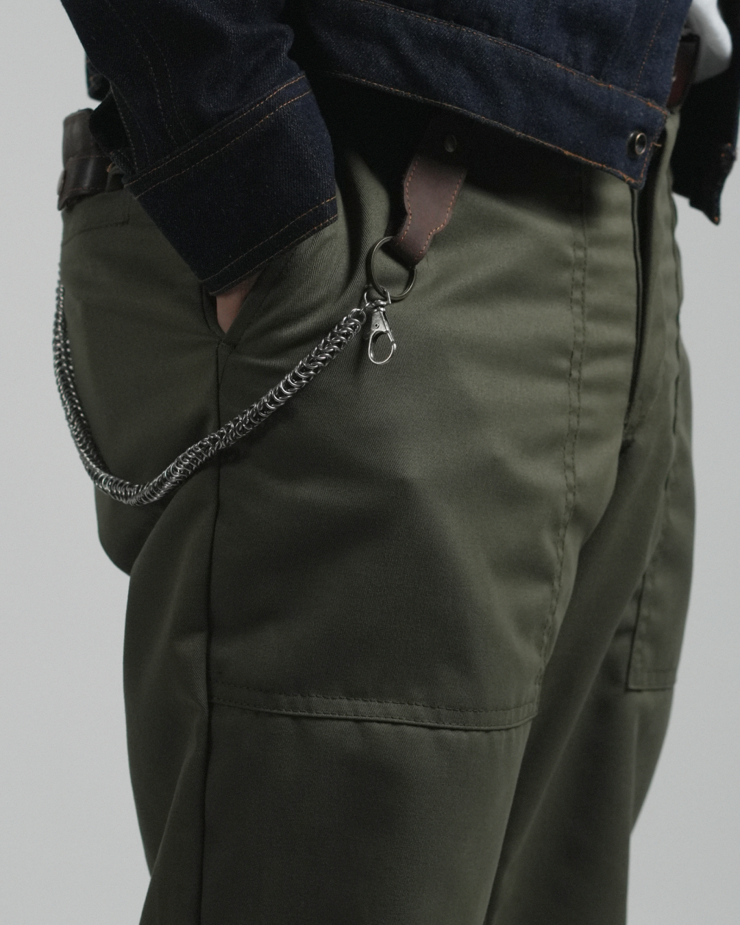 UTILITY BAKER PANTS V2 IN LAKE GREEN