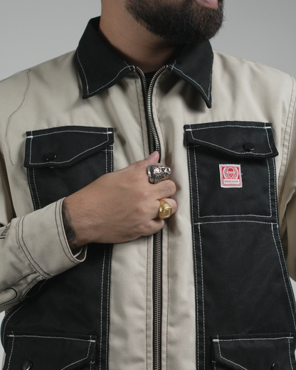 BUCCANEER REVERSED FLAMES PADDED-READY JACKET