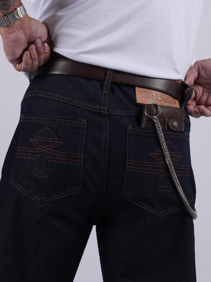 CONRAD 11oz. DENIM PANTS IN INDIGO BLUE