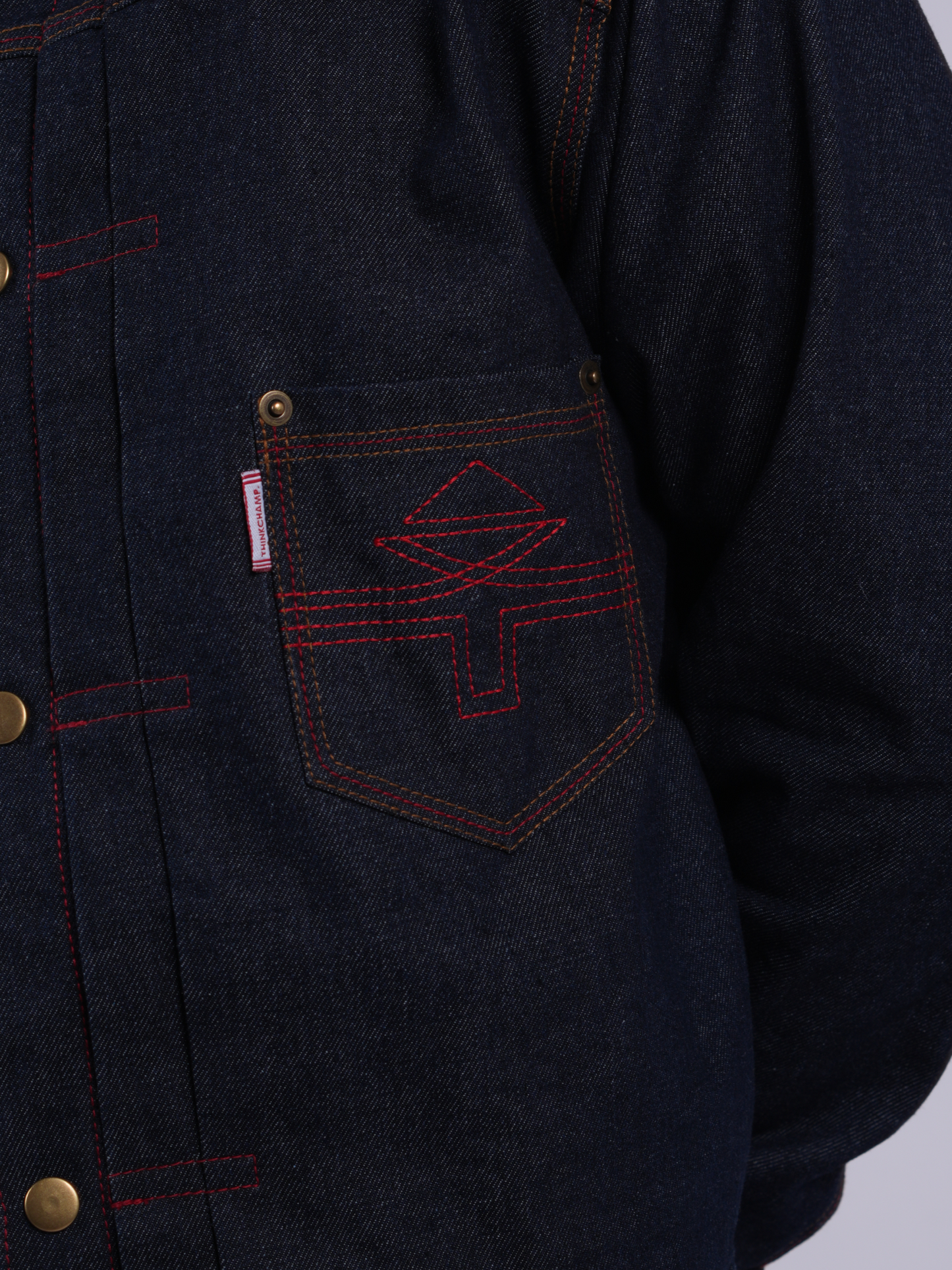 BUCCANEER IRONLINE DENIM TYPE-1 JACKET IN INDIGO BLUE - SCARLET TAG