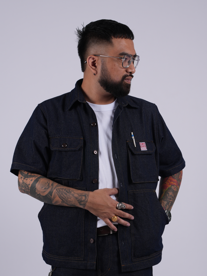 ANTONIO-X DENIM IN INDIGO BLUE