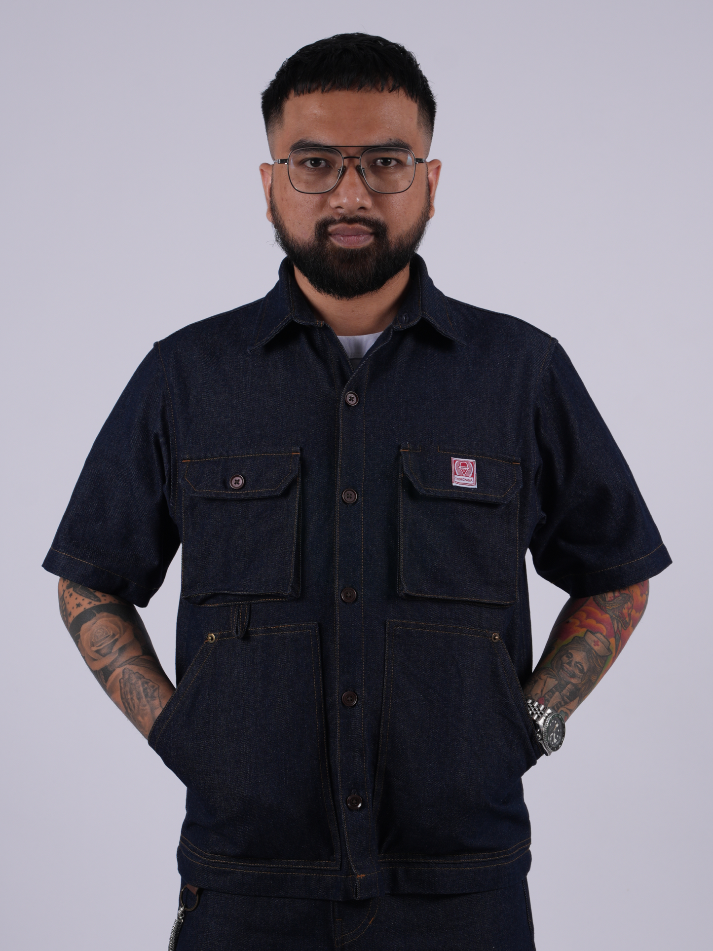 ANTONIO-X DENIM IN INDIGO BLUE