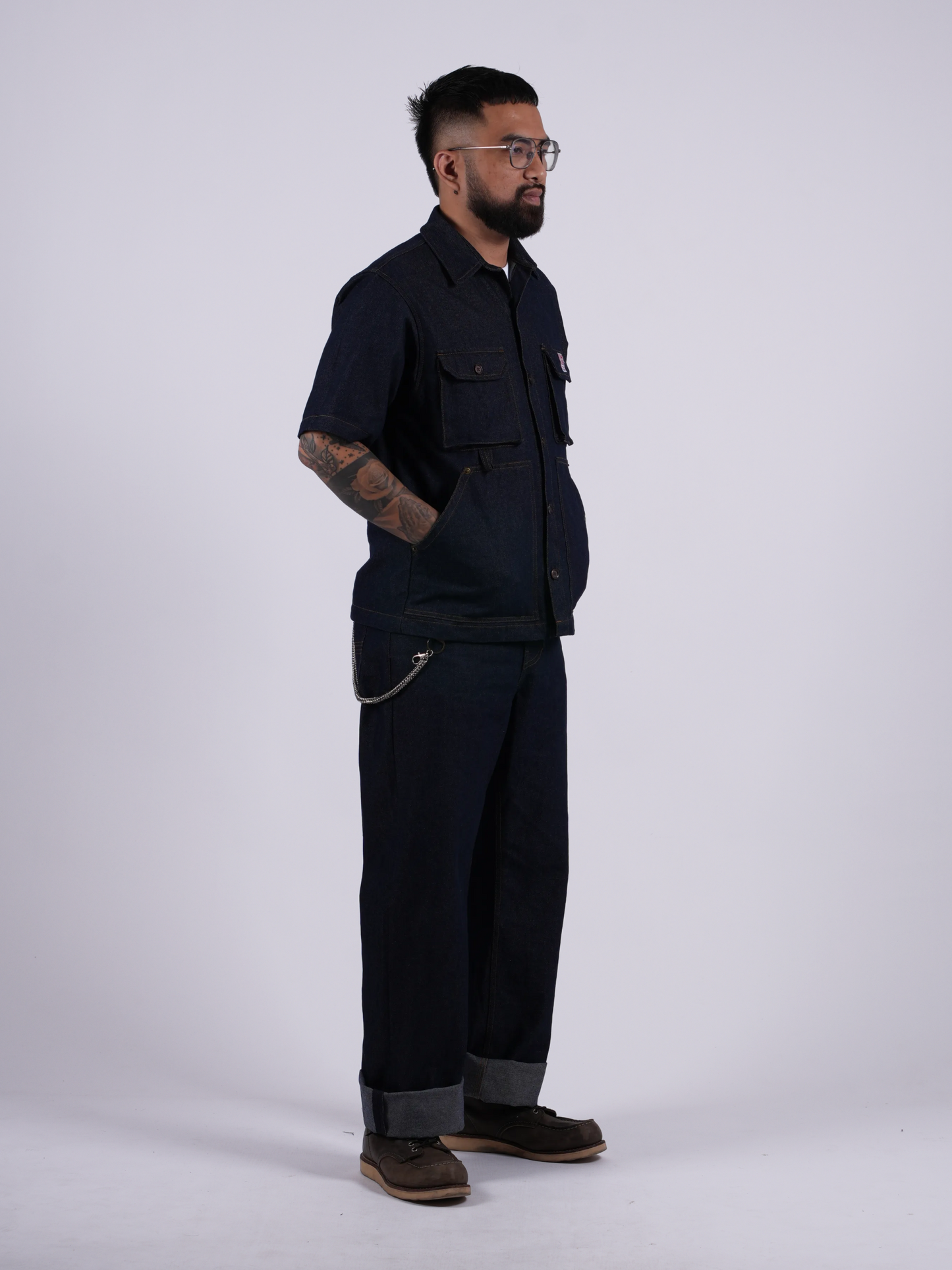 ANTONIO-X DENIM IN INDIGO BLUE