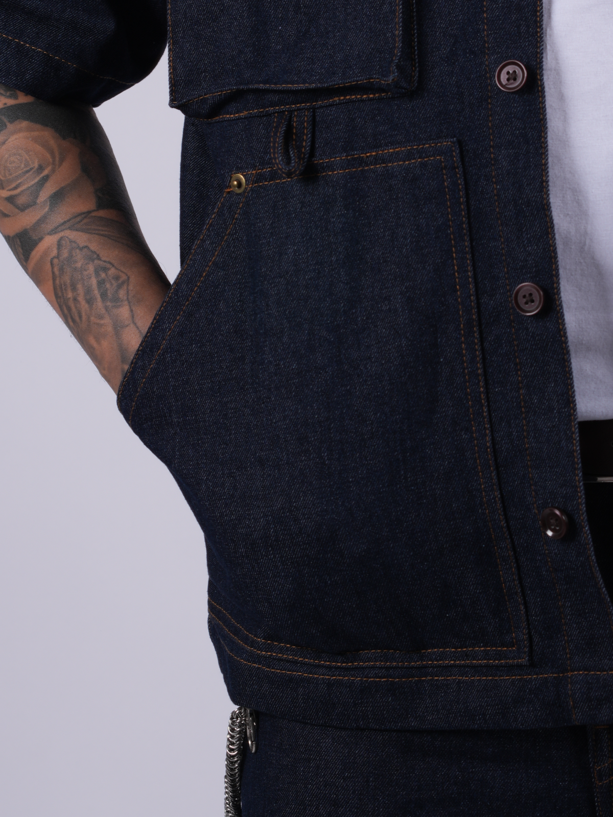 ANTONIO-X DENIM IN INDIGO BLUE