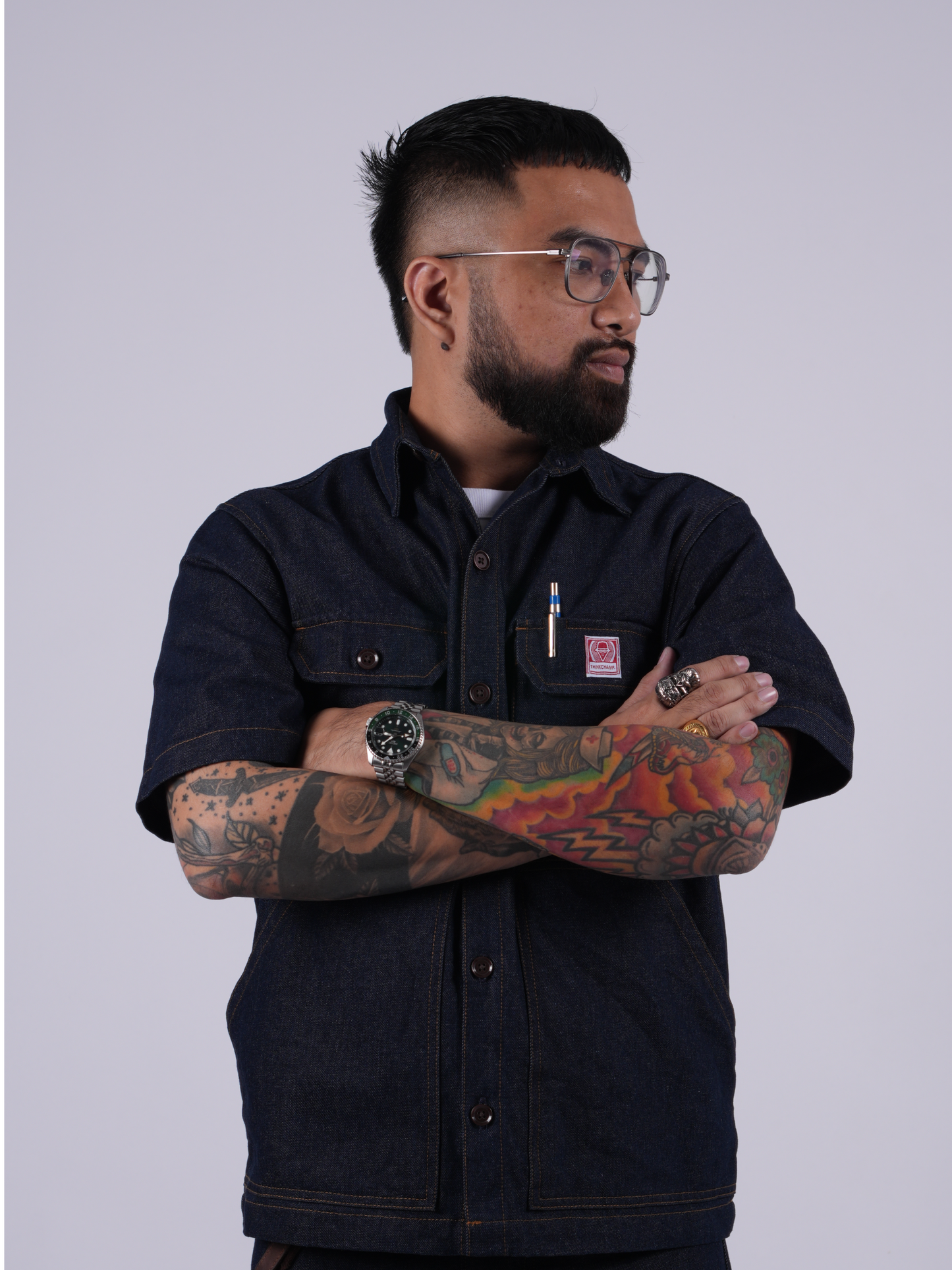 ANTONIO-X DENIM IN INDIGO BLUE