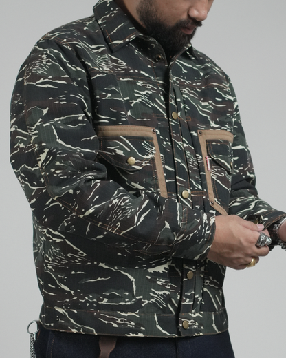ARCHIVE 004: BUCCANEER PANTHERA TIGRIS TYPE-4 JACKET | SCARLET TAG BY THINKCHAMP