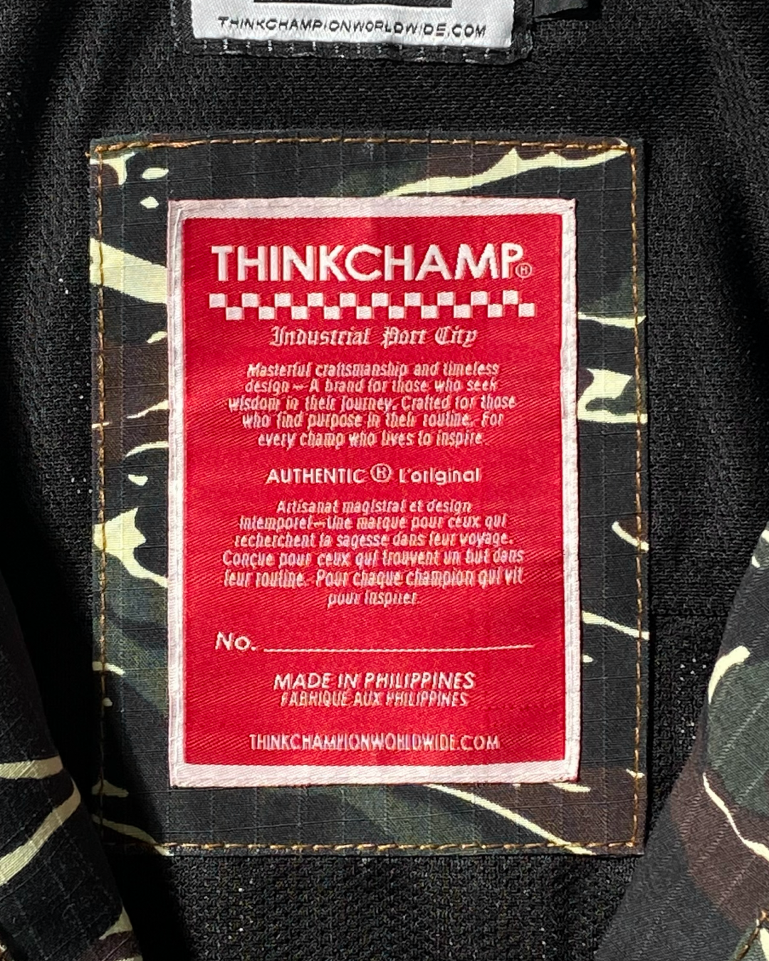 ARCHIVE 004: BUCCANEER PANTHERA TIGRIS TYPE-4 JACKET | SCARLET TAG BY THINKCHAMP