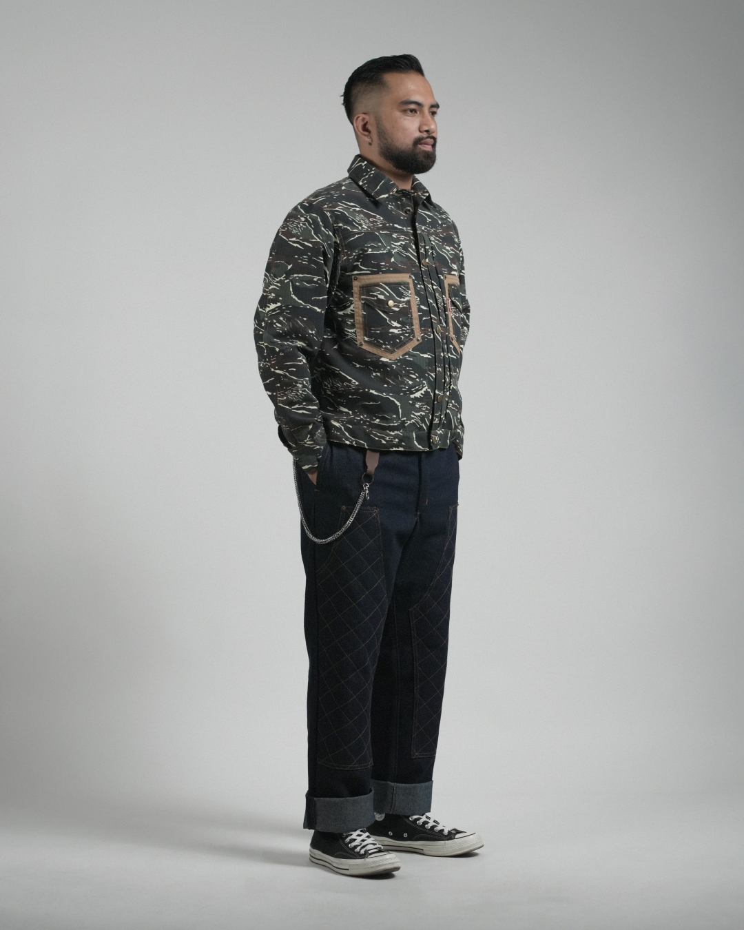 ARCHIVE 004: BUCCANEER PANTHERA TIGRIS TYPE-4 JACKET | SCARLET TAG BY THINKCHAMP