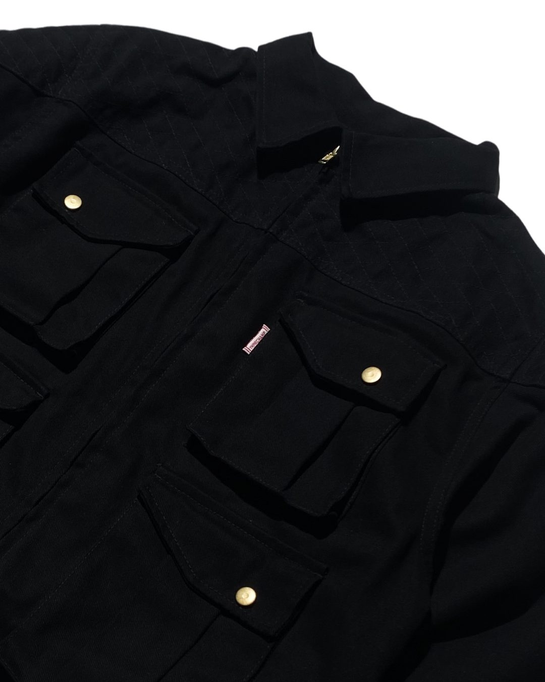 BUCCANEER BISON PADDED-READY JACKET IN BASALT BLACK