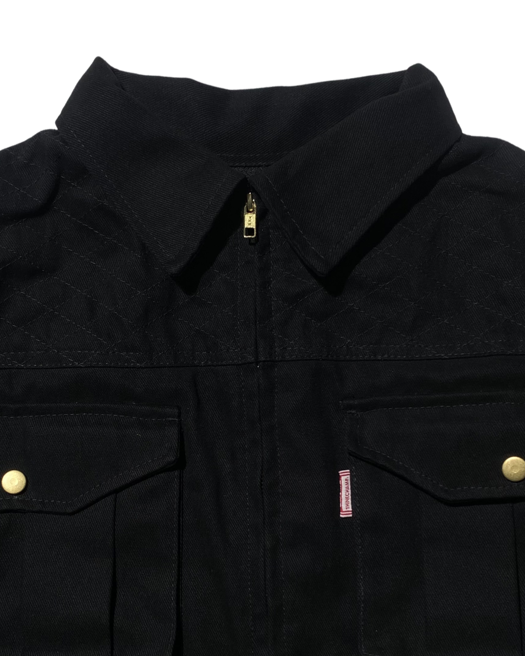 BUCCANEER BISON PADDED-READY JACKET IN BASALT BLACK