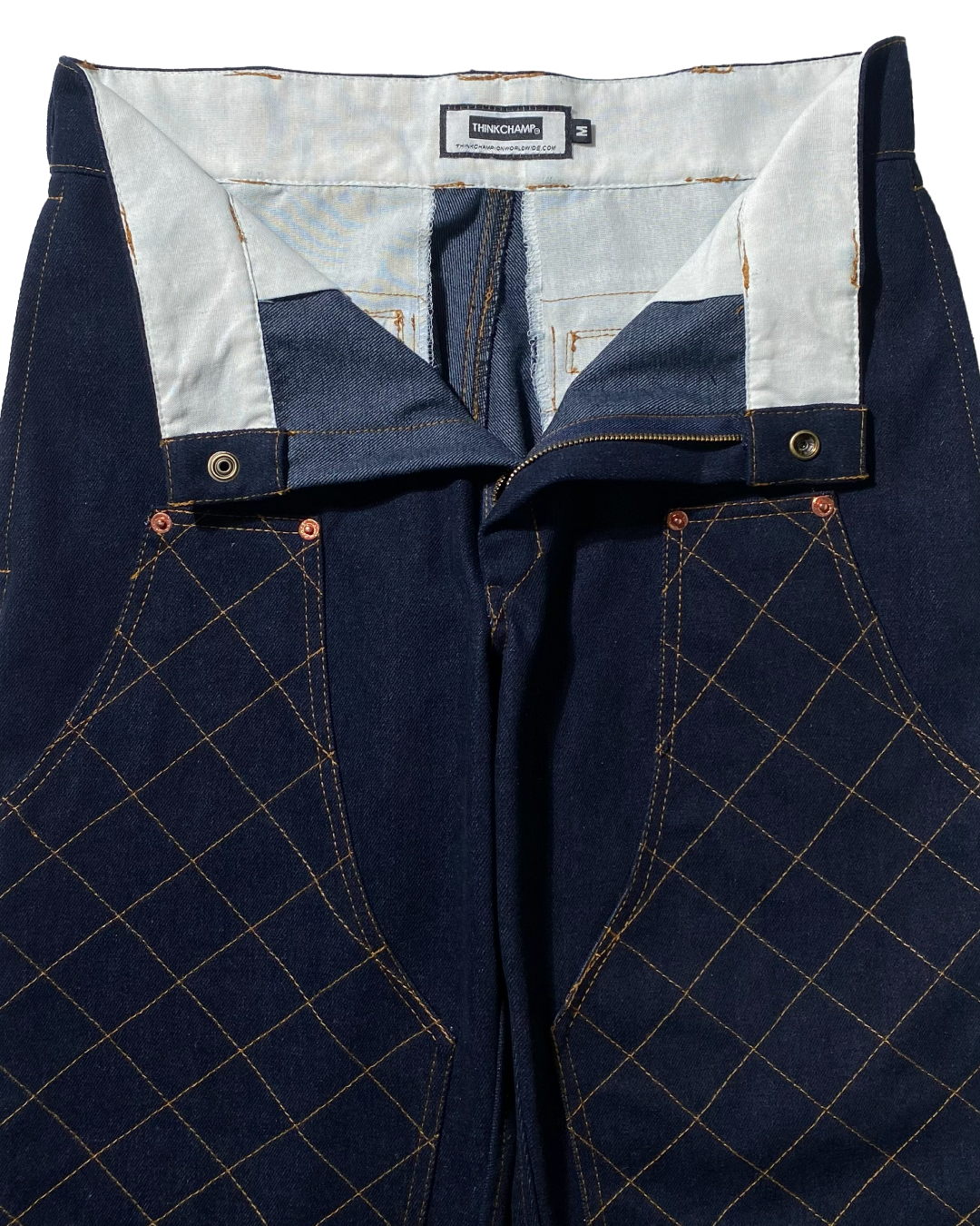 ARCHIVE 005: DENIM HUNTER PANTS IN INDIGO BLUE
