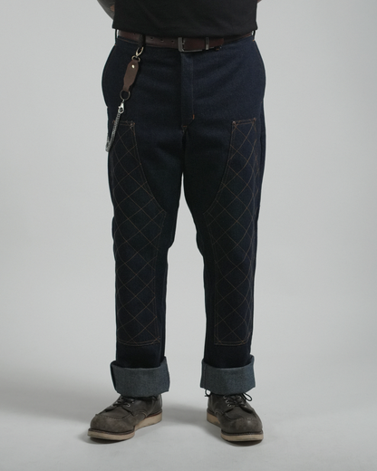 ARCHIVE 005: DENIM HUNTER PANTS IN INDIGO BLUE