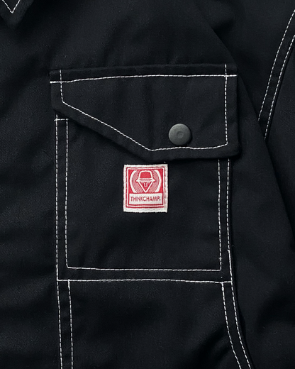 BUCCANEER WHITE FLAMES PADDED-READY JACKET